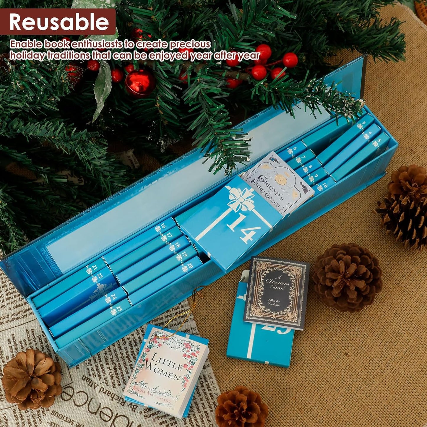 Mini Book Advent Calendar 2025